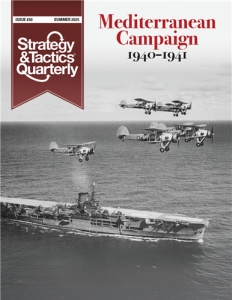 Strategy & Tactics Quarterly 30 - Mediterranean Campaign 1940-41